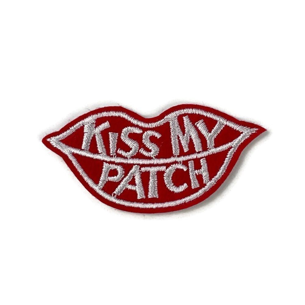 Kiss My Patch Embroidered Patch